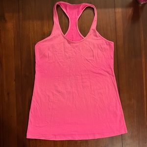 Lululemon Athletica- Cool Racerback- Size 12- Neon Pink